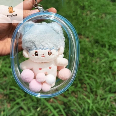 Pengtao14 10CM Búp Bê Túi PVC Trong Suốt Hiển Thị Anime Bảo Quản Giảm Giá 65.450 VND