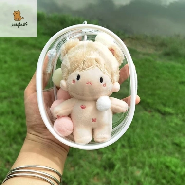Pengtao14 10CM Búp Bê Túi PVC Trong Suốt Hiển Thị Anime Bảo Quản Giảm Giá 65.450 VND