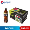 Pepsi Chanh Zero Calo 390ml - Thùng 24 chai, Giá 255.000₫, Hương chanh tươi mát