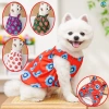 Pet Sling Dress Flower Bud Loại D Khóa – Dây kéo đa mùa, thoáng khí cho chó mèo