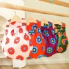 Pet Sling Dress Flower Bud Loại D Khóa – Dây kéo đa mùa, thoáng khí cho chó mèo 2