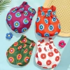 Pet Sling Dress Flower Bud Loại D Khóa – Dây kéo đa mùa, thoáng khí cho chó mèo 3