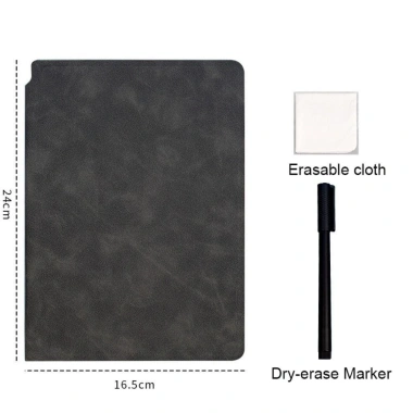 PETOFQQ Bảng Trắng Sổ Tay Di Động Da Xóa Được Dùng cho Trường Học Giá 107.910₫ 2