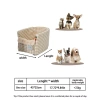 PetSafe Ghế ngồi ô tô chó mèo - Đệm mềm, đai an toàn, tăng cường, SUV du lịch 4