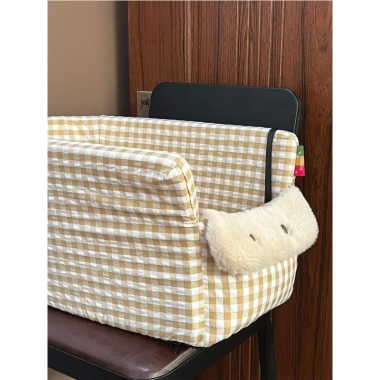 PetSafe Ghế ngồi ô tô chó mèo - Đệm mềm, đai an toàn, tăng cường, SUV du lịch 7
