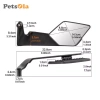 PETSOLA Gương chiếu hậu xe máy cánh gió thời trang, chống sốc, giá 299.200₫ 3