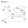 PETSOLA Gương chiếu hậu xe máy cánh gió thời trang, chống sốc, giá 299.200₫ 7