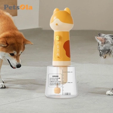 PETSOLA Máy Tắm Đồ Dùng Cho Chó Tự Động Tạo Bọt Xốp Xịt, Hộp Đựng cho Thú Cưng 5
