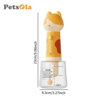 PETSOLA Máy Tắm Đồ Dùng Cho Chó Tự Động Tạo Bọt Xốp Xịt, Hộp Đựng cho Thú Cưng 6