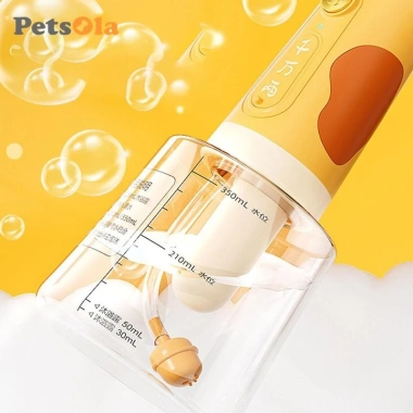 PETSOLA Máy Tắm Đồ Dùng Cho Chó Tự Động Tạo Bọt Xốp Xịt, Hộp Đựng cho Thú Cưng 8