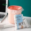 PfultR 5Roll 100 Túi Đựng Rác Dày Nhỏ Dùng Một Lần Bàn Rác Nhà Bếp - Giá 37.600đ 3