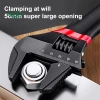 PfultR Cờ lê điều chỉnh 6-8 inch tay cầm ngắn, mở rộng lớn, dùng cho phòng tắm, giá 101.016 VND 4
