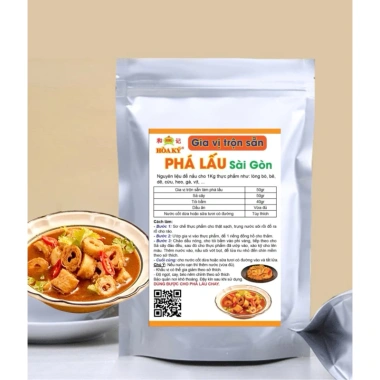 Phá Lấu Gia Vị Trộn Sẵn 100gr - Đậm Đà, Tiện Lợi, Giá Ưu Đãi 27,000₫ 2 Phá Lấu Gia Vị Trộn Sẵn 100gr - Đậm Đà, Tiện Lợi, Giá Ưu Đãi 27,000₫ 2