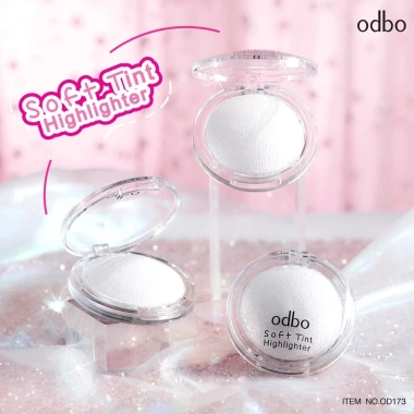 Phấn Bắt Sáng Mini Odbo Soft Tint Hightlighter OD173 Nhũ Chuẩn Nội Địa Thái 4g - Giá chỉ 77.000 VNĐ
