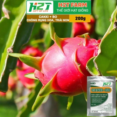 Phân Bón Canxi Bo H2T Farm 200g Tăng Đậu Trái, Chống Rụng Hoa, Ngăn Trái Non, Giá 25.000