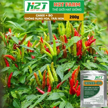 Phân Bón Canxi Bo H2T Farm 200g Tăng Đậu Trái, Chống Rụng Hoa, Ngăn Trái Non, Giá 25.000
