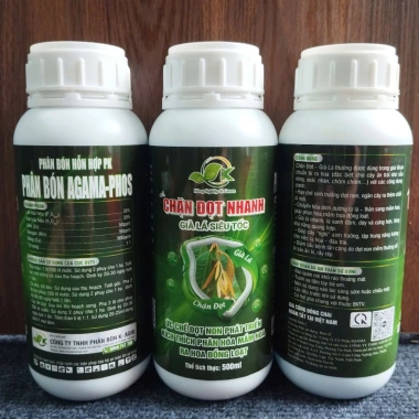 Phân Bón Chặn Đọt Nhanh 500ml - Già Lá Siêu Tốc, Kích Mầm Hoa, Ra Hoa Đồng Loạt, Giá 80k