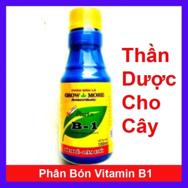 Phân Bón Lá Vitamin B1 Growmore Hoa Kỳ 100ml - Giảm giá 35.000, chỉ 42.350