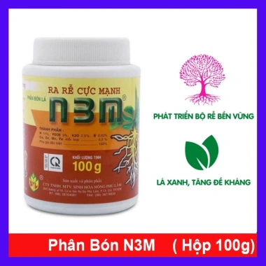 Phân bón Ra rễ cực mạnh N3M 100g - Tăng rễ, tăng năng suất, giá ưu đãi 35.000 VND