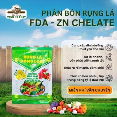 Phân Bón Rụng Lá Mai 100g - Rụng Lá Nhanh, Hoa Nở Đẹp, Giá Ưu Đãi 45.000 VND