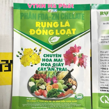 Phân Bón Rụng Lá Mai 100g - Rụng Lá Nhanh, Hoa Nở Đẹp, Giá Ưu Đãi 45.000 VND 2 Phân Bón Rụng Lá Mai 100g - Rụng Lá Nhanh, Hoa Nở Đẹp, Giá Ưu Đãi 45.000 VND 2