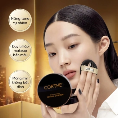 Phấn Che Khuyết Điểm Corthe Dermo Revival Cushion Tone 21 SPF50+ PA+++ 530k 2
