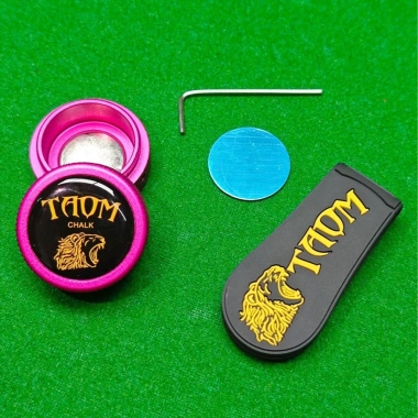 Phấn cue snooker kim loại hộp tròn - phụ kiện giữ phấn cue, bám chắc, 93.959₫ 7