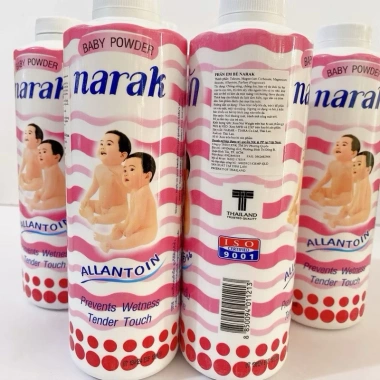 Phấn em bé Narak 25g - Phấn rôm dùng trước wax, cạo lông mặt, giảm giá 20.000đ 2