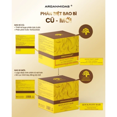 Phấn Kiềm Dầu Tạo Phồng Chân Tóc Arganmidas - Gội Khô Bồng Bềnh, Giá 99k 8