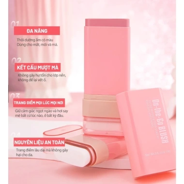 Phấn má hồng 3 IN1 Kabeina chính hãng - 3 màu cam đào, hồng kẹo ngọt, hồng đất, giảm giá chỉ 189.000đ