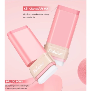 Phấn má hồng 3 IN1 Kabeina chính hãng - 3 màu cam đào, hồng kẹo ngọt, hồng đất, giảm giá chỉ 189.000đ 4 Phấn má hồng 3 IN1 Kabeina chính hãng - 3 màu cam đào, hồng kẹo ngọt, hồng đất, giảm giá chỉ 189.000đ 4