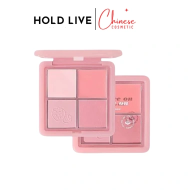 Phấn má hồng 4 ô Hold Live CHANCE ON HL707 - Màu hồng tự nhiên, bám lâu, giá chỉ 125.000đ 8 Phấn má hồng 4 ô Hold Live CHANCE ON HL707 - Màu hồng tự nhiên, bám lâu, giá chỉ 125.000đ 8
