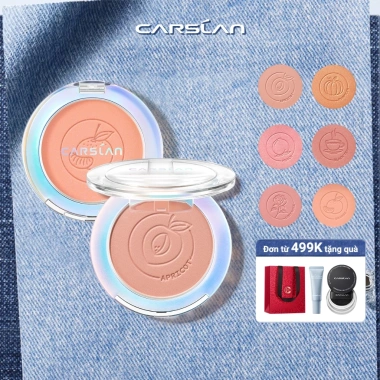 Phấn má hồng CARSLAN 6 màu thời trang cao cấp 5.5g - Giá chỉ 109.000₫