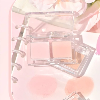 Phấn má hồng Gogo Tales 2 màu pastel tự nhiên, bền màu lâu trôi - 43.000₫
