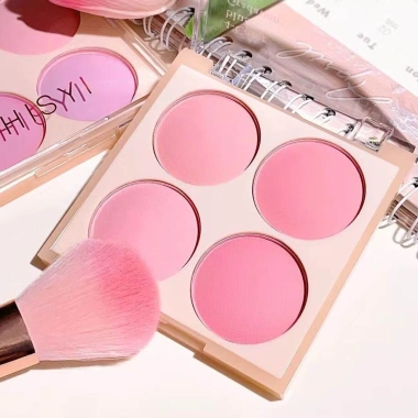 Phấn má hồng mờ 4 màu Hàn Quốc - Sắc thái xanh, đào, hồng, mềm mại - Giá 41.580₫