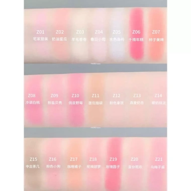 Phấn Má Hồng MOON EYES 21 màu - Bột trang điểm tự nhiên, lâu trôi, 3,5g giá 121k 7