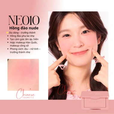 Phấn Má Hồng MOON EYES Đơn Sắc Mịn Lì Tự Nhiên Matte Blush 6.5g Giá Ưu Đãi 115k 9 Phấn Má Hồng MOON EYES Đơn Sắc Mịn Lì Tự Nhiên Matte Blush 6.5g Giá Ưu Đãi 115k 9