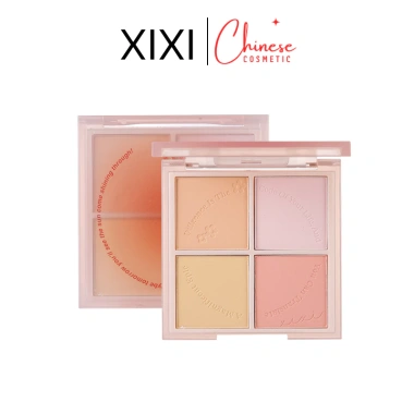 Phấn má hồng XIXI D511 tông lì nhũ màu đào lấp lánh, không thấm nước, tạo khối sáng, chỉ 68.5k