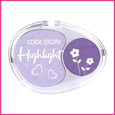 Phấn Mắt 2 Màu Chống Thấm Nước Highlighter Palette Dành Cho Nữ Teen Giá 44k VND 4