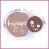 Phấn Mắt 2 Màu Chống Thấm Nước Highlighter Palette Dành Cho Nữ Teen Giá 44k VND 7