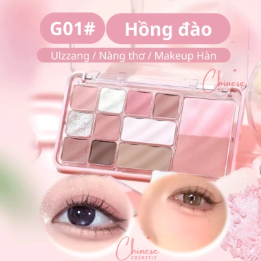 Phấn Mắt GOGO TALES POCKET DOUBLE GT724 - Chất Lì Mịn, Nhũ Lấp Lánh, Giá Ưu Đãi 176k 5