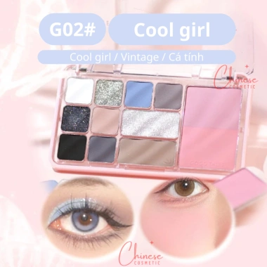 Phấn Mắt GOGO TALES POCKET DOUBLE GT724 - Chất Lì Mịn, Nhũ Lấp Lánh, Giá Ưu Đãi 176k 6