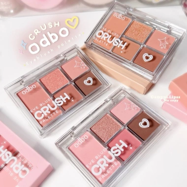 Phấn Mắt Odbo 5 Ô Eye Blush ODS04 6g Mịn Lì Lâu Trôi Má Hồng Thái Lan 114k