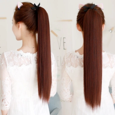 Phần mở rộng tóc giả duỗi thẳng đuôi ngựa nữ - Tăng khối lượng, vẻ tự nhiên, chỉ 39.600 VND 7 Phần mở rộng tóc giả duỗi thẳng đuôi ngựa nữ - Tăng khối lượng, vẻ tự nhiên, chỉ 39.600 VND 7