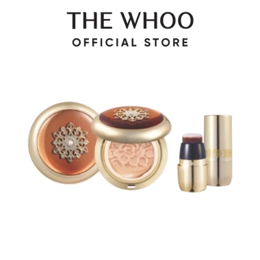 Phấn Nước Cheongidan Essence Cushion The Whoo SPF50+ PA+++ Chống Nắng & Lão Hóa, Tặng 1 Lõi 3 Phấn Nước Cheongidan Essence Cushion The Whoo SPF50+ PA+++ Chống Nắng & Lão Hóa, Tặng 1 Lõi 3