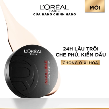 Phấn nước kem nền 24H L’Oreal Paris Infallible Fresh Wear 11G - Kiềm dầu, che phủ mịn mượt, chỉ 485.000đ 3