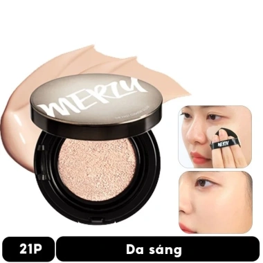 Phấn Nước Merzy The First Cushion Glow SPF50+ PA+++ 13g - Che Phủ Hoàn Hảo, Lớp Nền Căng Bóng, Lâu Trôi - 269k 10