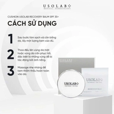 Phấn Nước Usolab Recovery Balm SPF35 Che Phủ Mịn, Nuôi Dưỡng & Phục Hồi Làn Da