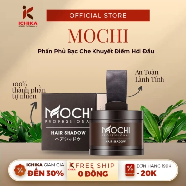 Phấn Phủ Bạc MOCHI HAIR SHADOW Nhật Bản - Dưỡng chắc, giảm tóc thưa, hói đầu Phấn Phủ Bạc MOCHI HAIR SHADOW Nhật Bản - Dưỡng chắc, giảm tóc thưa, hói đầu
