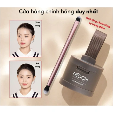Phấn Phủ Bạc MOCHI HAIR SHADOW Nhật Bản - Dưỡng chắc, giảm tóc thưa, hói đầu 4